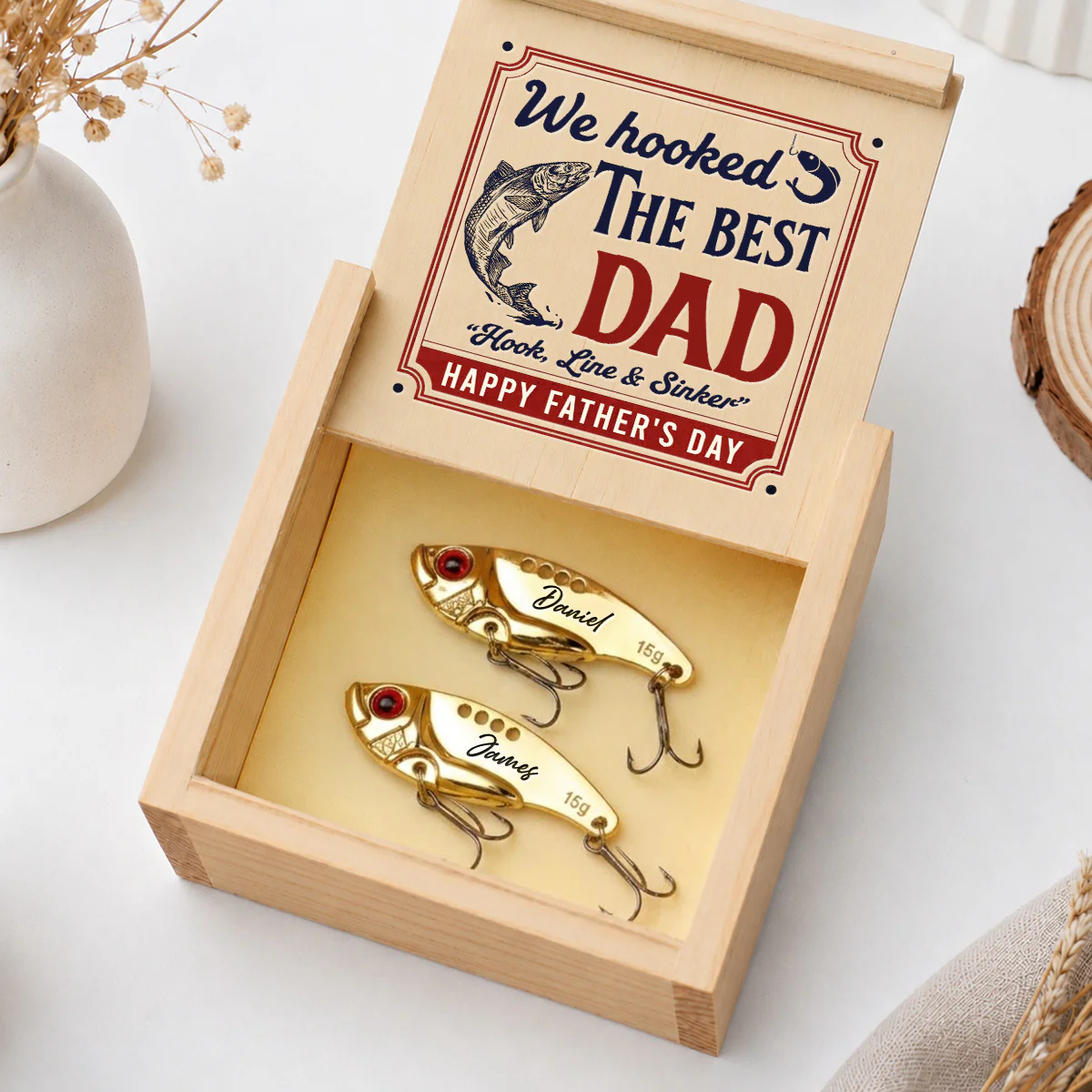 Hook Line And Sinker - Personalized Custom Fishing Lure
