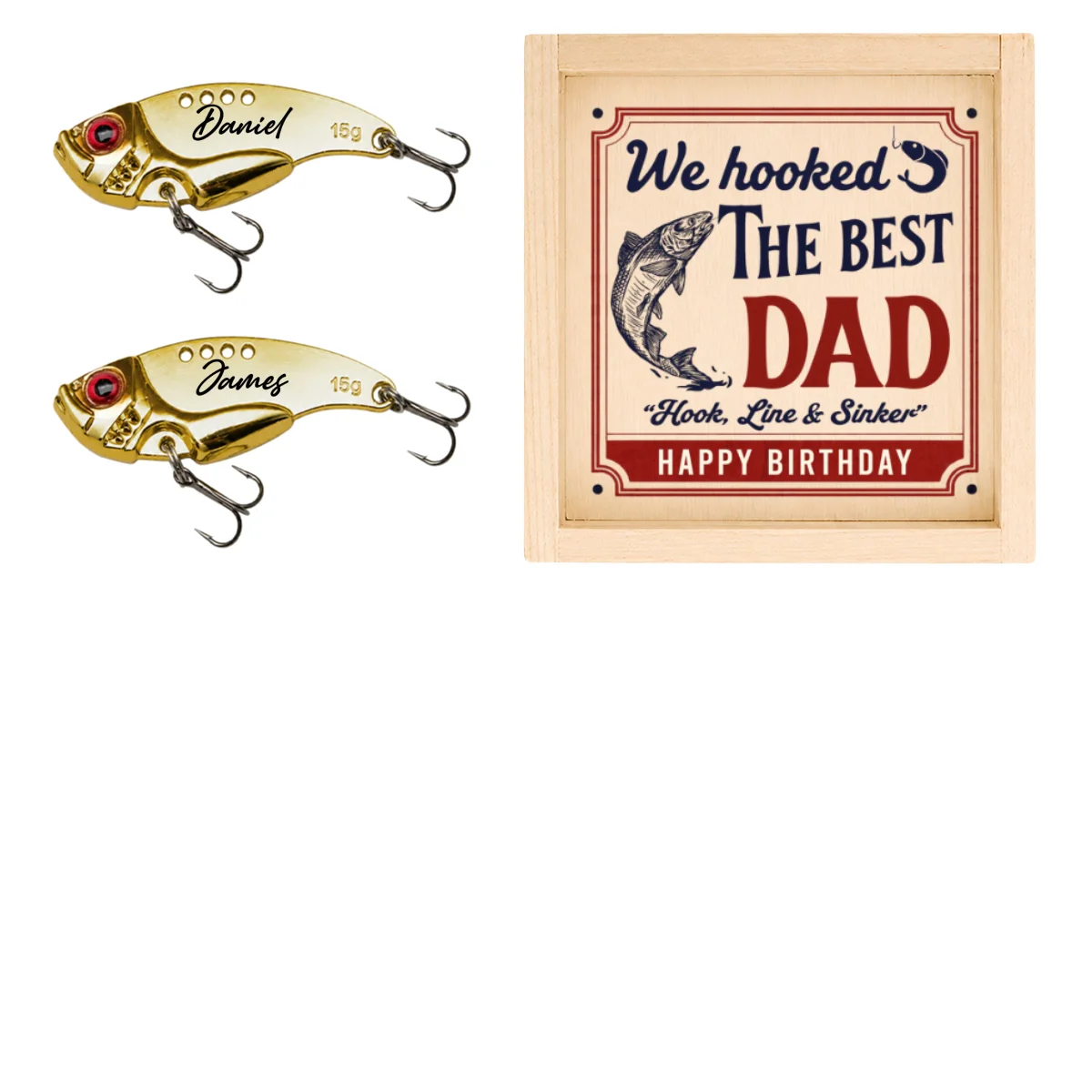 Hook Line And Sinker - Personalized Custom Fishing Lure - Image 15