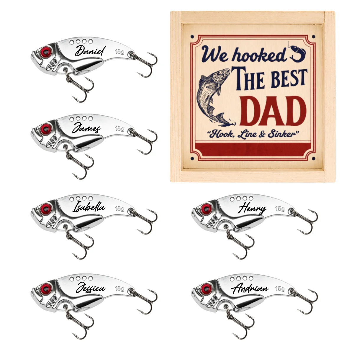 Hook Line And Sinker - Personalized Custom Fishing Lure - Image 6