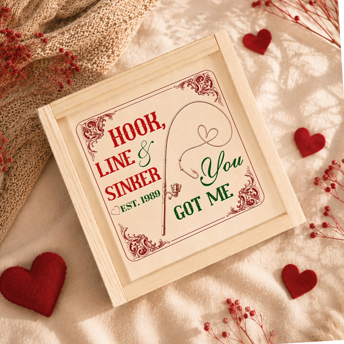 Hooked on You Forever - Personalized Custom Fishing Lure - Image 2