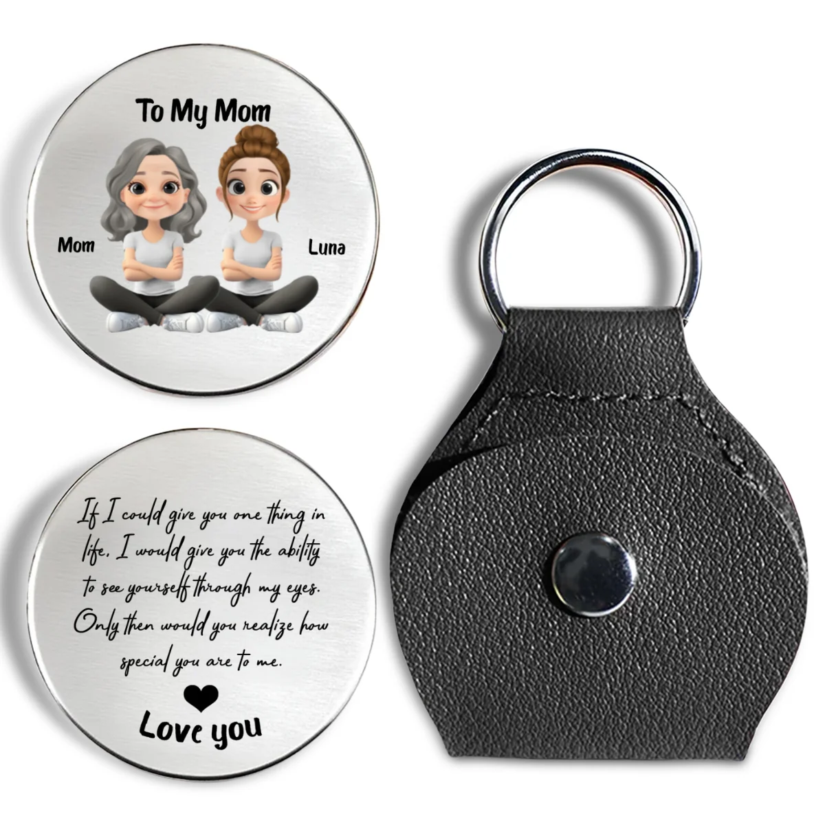 How Special My Mother Is - Personalized Custom Pocket Hug - Image 7