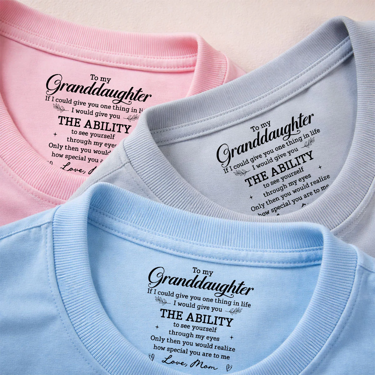 How Special You Are - Personalized Custom Inside Neck Print T-Shirt - Image 4