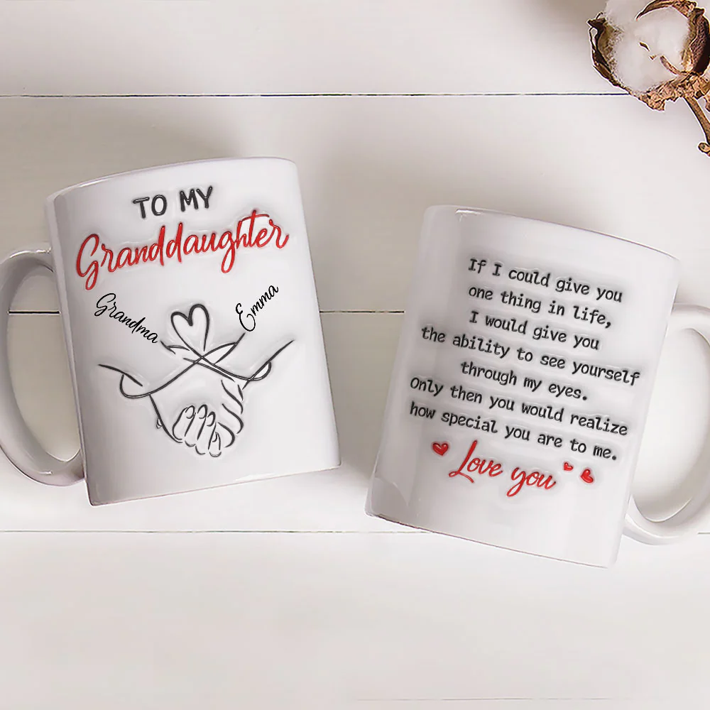 How Special You Are To Me - Personalized Custom 3D Inflated Effect Mug - Image 4
