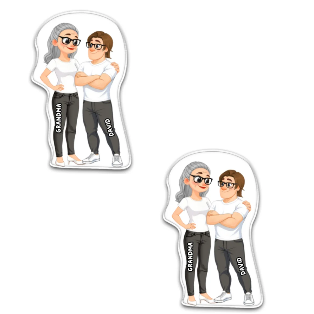 Hugs From Grandma - Personalized Custom Acrylic Fridge Magnet - Image 11