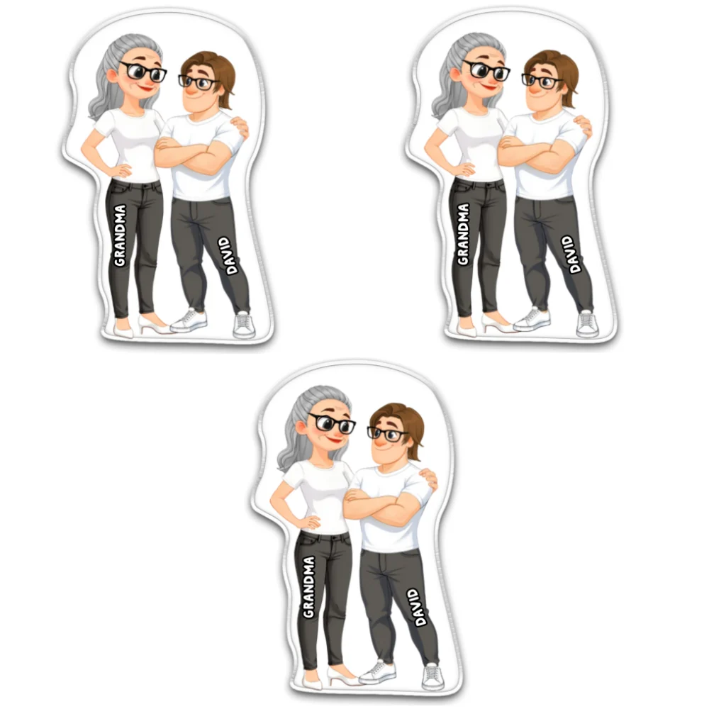 Hugs From Grandma - Personalized Custom Acrylic Fridge Magnet - Image 12