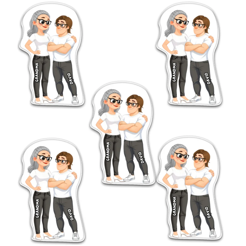 Hugs From Grandma - Personalized Custom Acrylic Fridge Magnet - Image 8