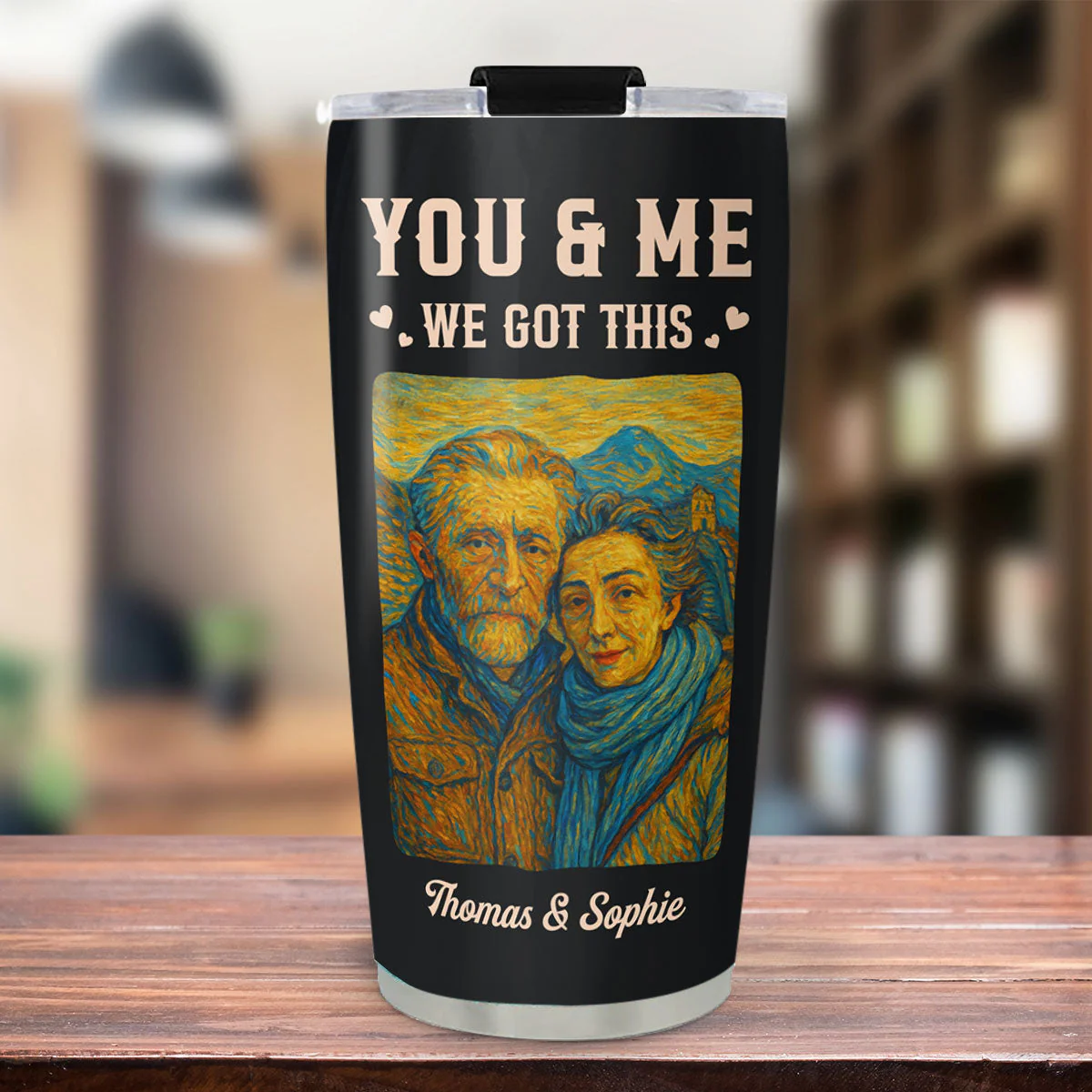 Husband And Wife We Got This - Personalized Custom Tumbler - Image 2