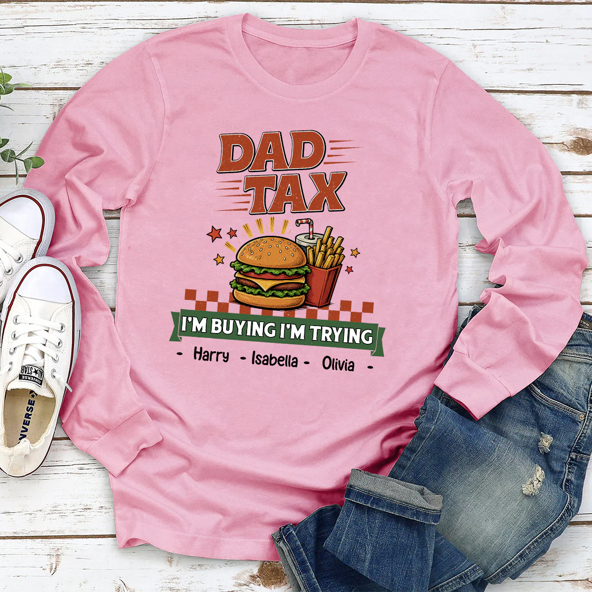 I Am Buying I Am Trying - Personalized Custom Shirt - Image 4