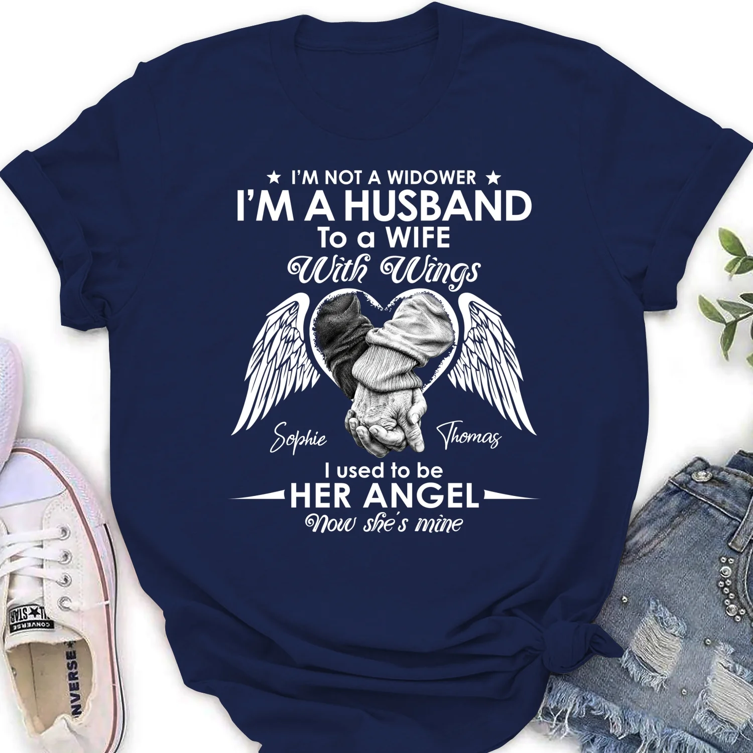 I Am Not A Widower - Personalized Custom Shirt - Image 18