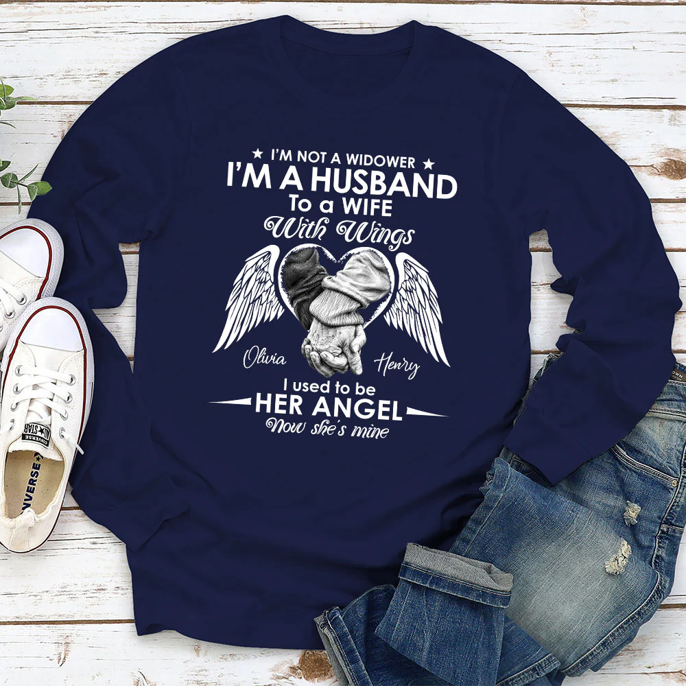 I Am Not A Widower - Personalized Custom Shirt - Image 3