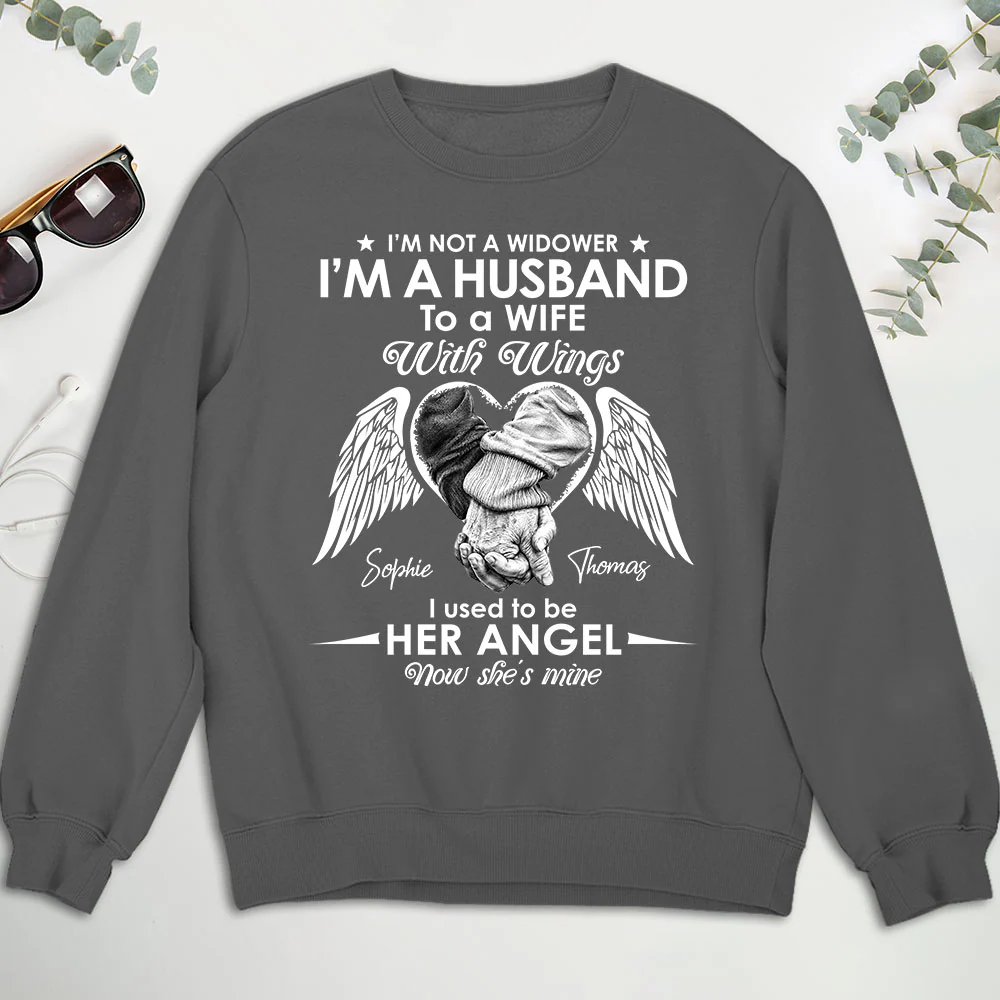 I Am Not A Widower - Personalized Custom Shirt - Image 4