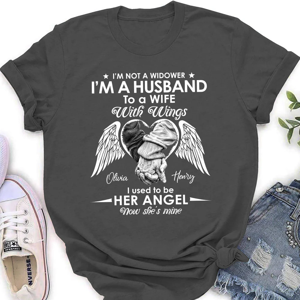 I Am Not A Widower - Personalized Custom Shirt - Image 5