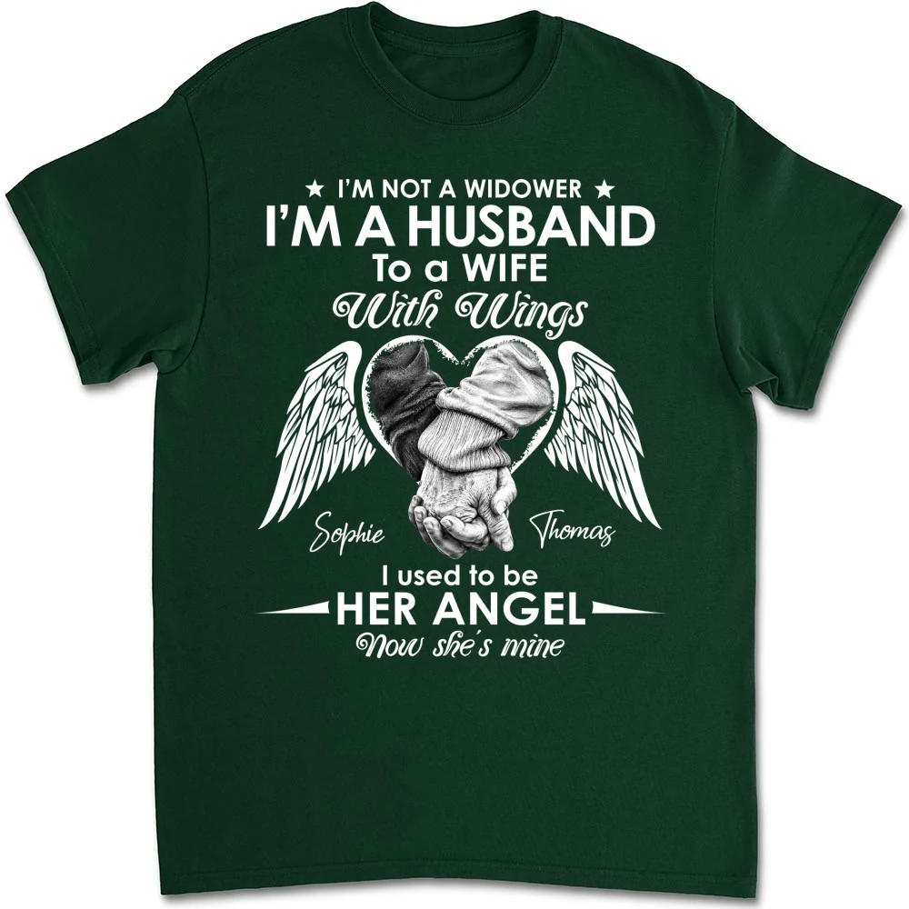 I Am Not A Widower - Personalized Custom Shirt - Image 8