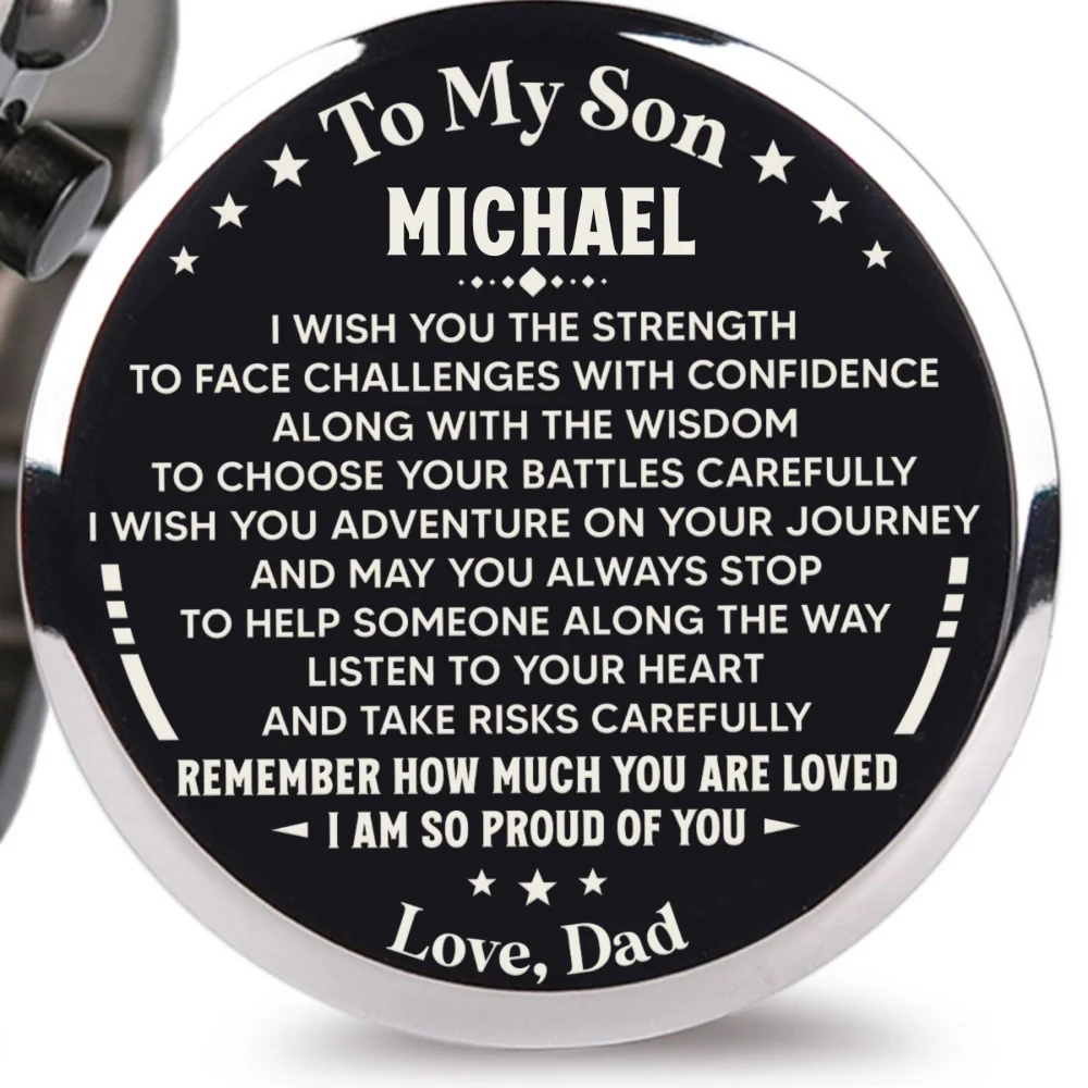 I Am So Proud Of You - Personalized Engraved Wooden Watches GQ026 - Image 9