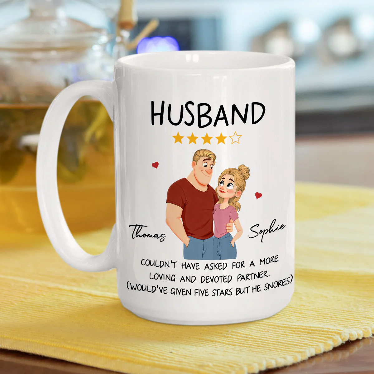 I Am Your Lacking Star - Personalized Custom Coffee Mug - Image 5