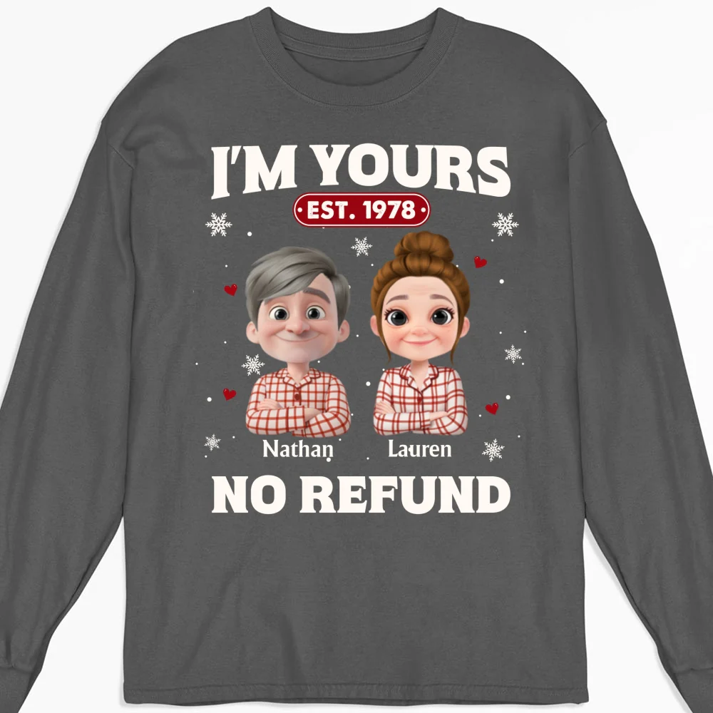 I Am Yours Christmas - Personalized Custom Shirt - Image 11
