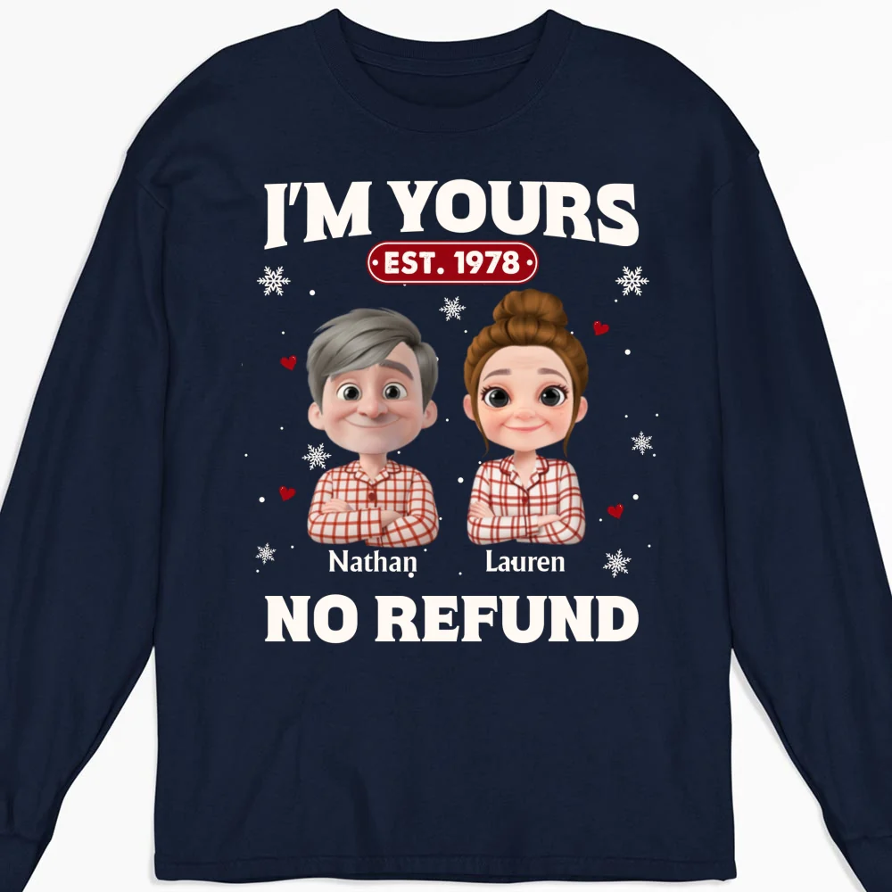 I Am Yours Christmas - Personalized Custom Shirt - Image 12