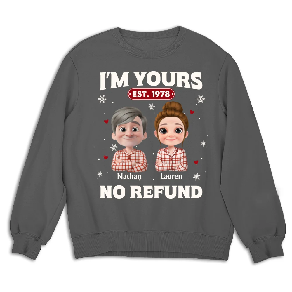 I Am Yours Christmas - Personalized Custom Shirt - Image 14