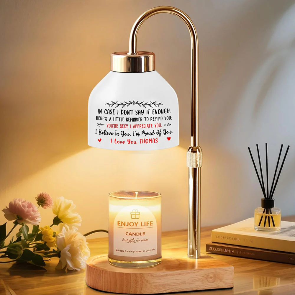 I Believe In You - Personalized Custom Candle Warmer Lamp - Image 4