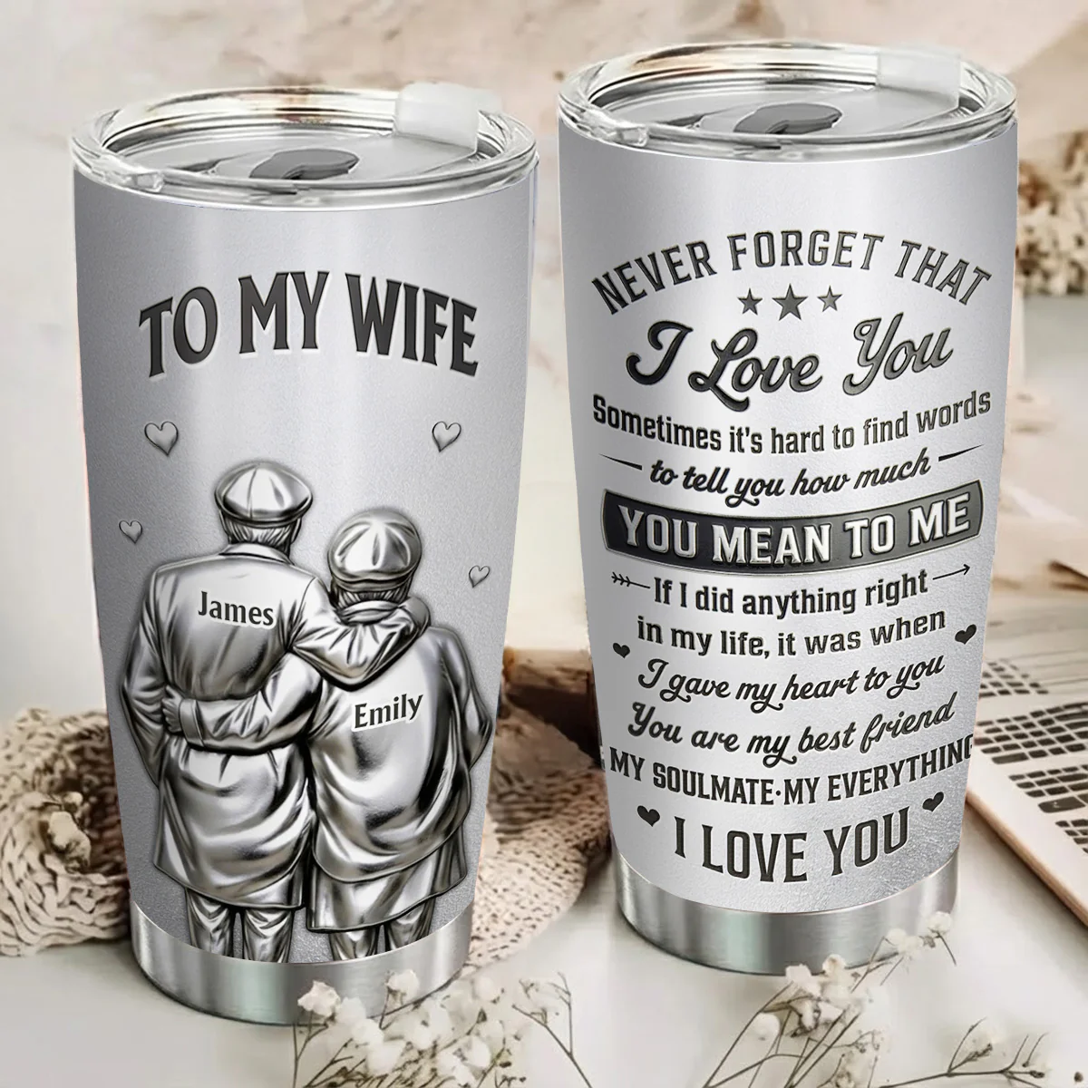 I Did Anything Right In My Life - Personalized Custom 3D Effect Tumbler - Image 5