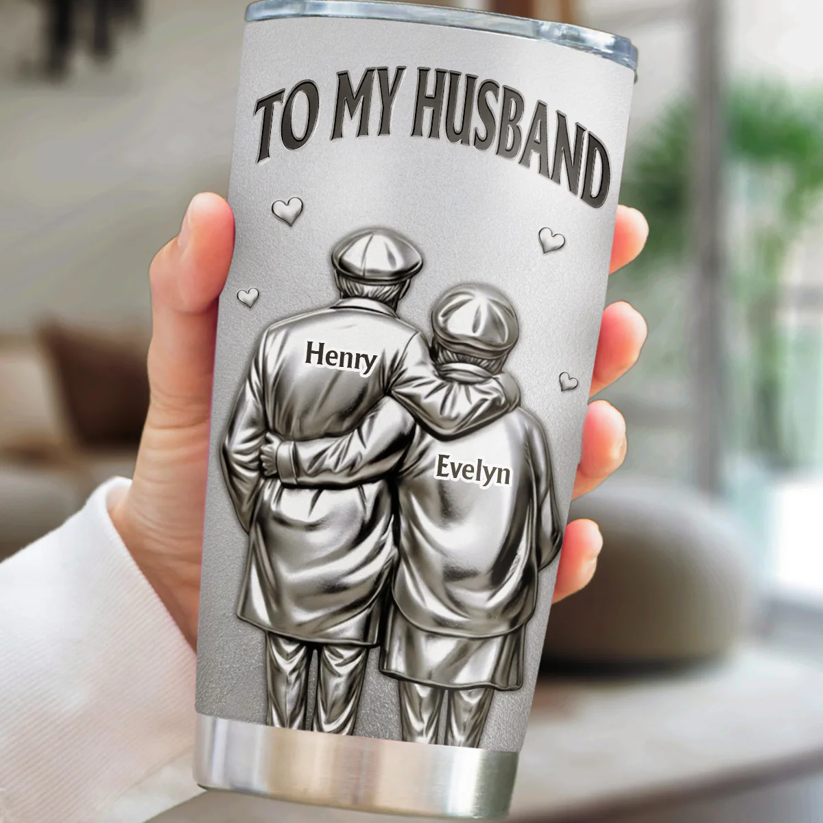 I Did Anything Right In My Life Ver Husband - Personalized Custom 3D Effect Tumbler - Image 2