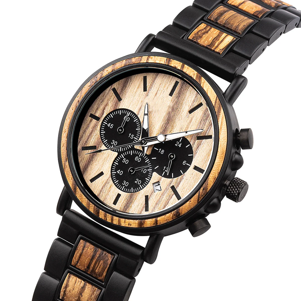 I Found My Missing Peace - Personalized Engraved Wooden Watches GP009 - Image 7