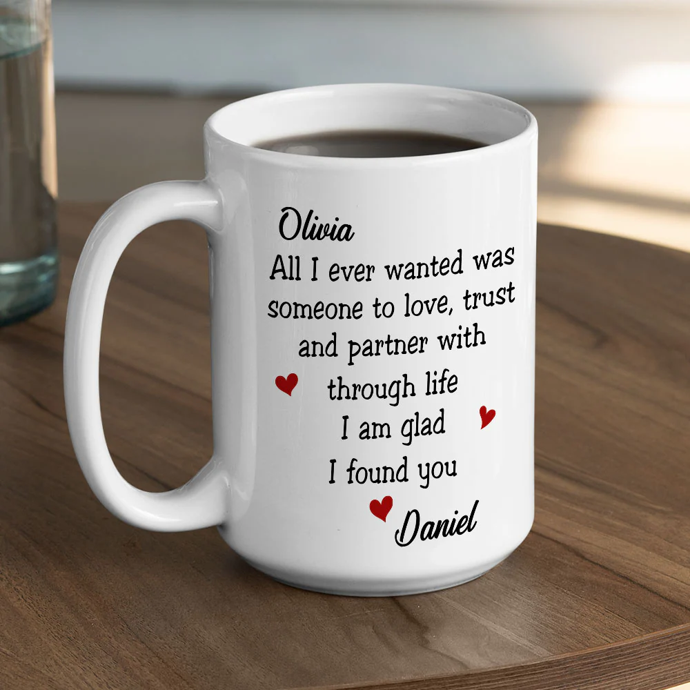 I Found You - Personalized Custom Coffee Mug - Image 6