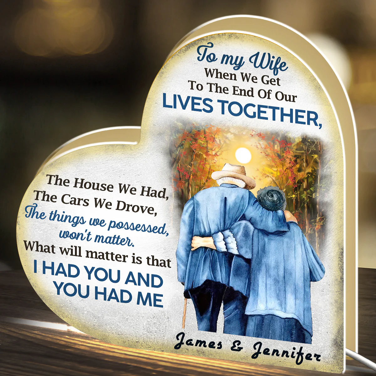I Had You - Personalized Custom Light Box - Image 3