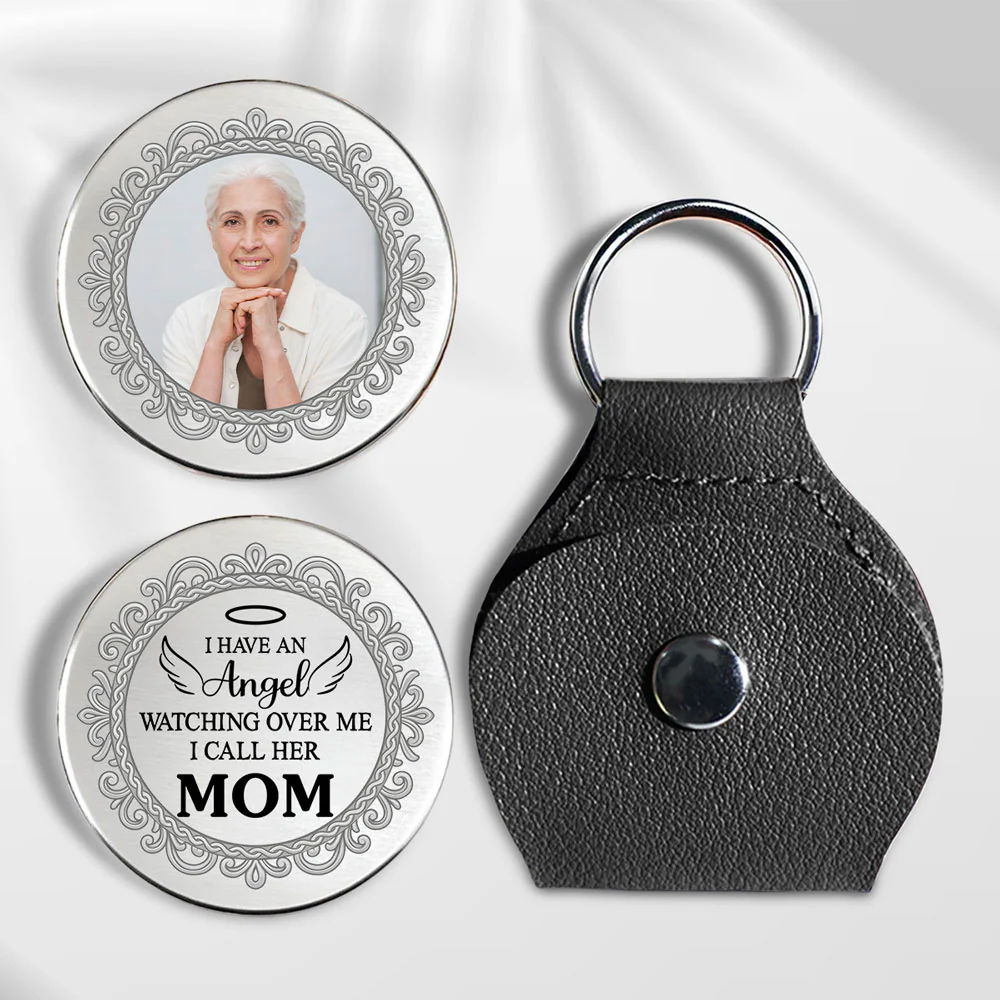 I Have An Angel - Personalized Custom Pocket Hug - Image 2