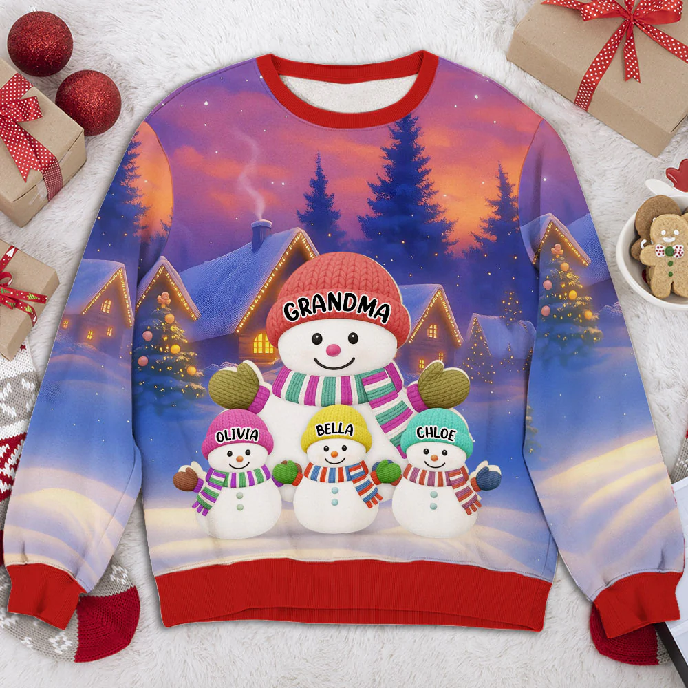 I Love Being Called Grandma - Personalized Custom All-Over-Print Sweatshirt
