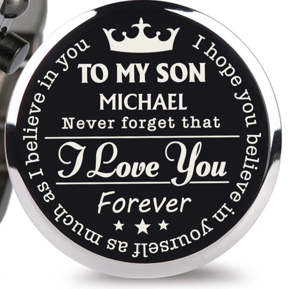 I Love You Forever - Personalized Engraved Wooden Watches GQ026 - Image 6