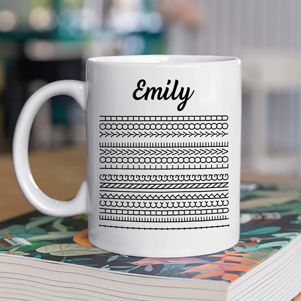 I Love You Hidden Message - Personalized Custom Coffee Mug - Image 3