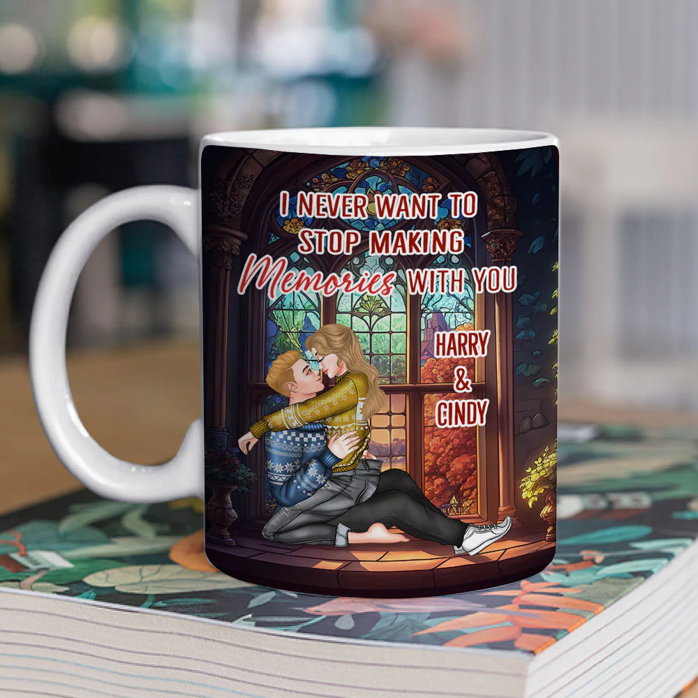 I Love You More With Each Passing Year - Personalized Custom Coffee Mug - Image 2