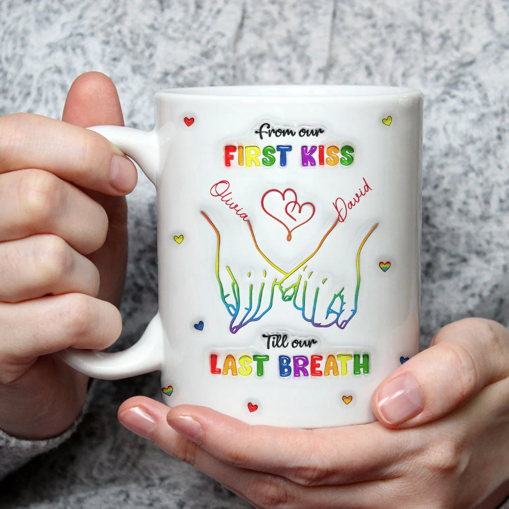 I Met You I Loved You - Personalized Custom 3D Inflated Effect Mug - Image 3