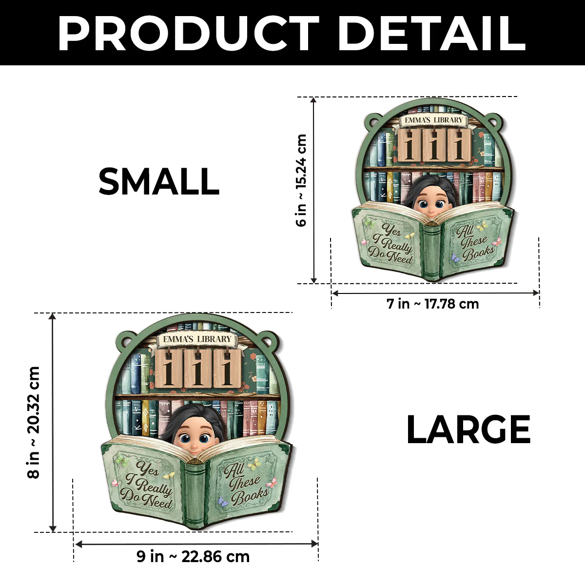 I Really Do Need All These s - Personalized Custom Tracker Sign - Image 5