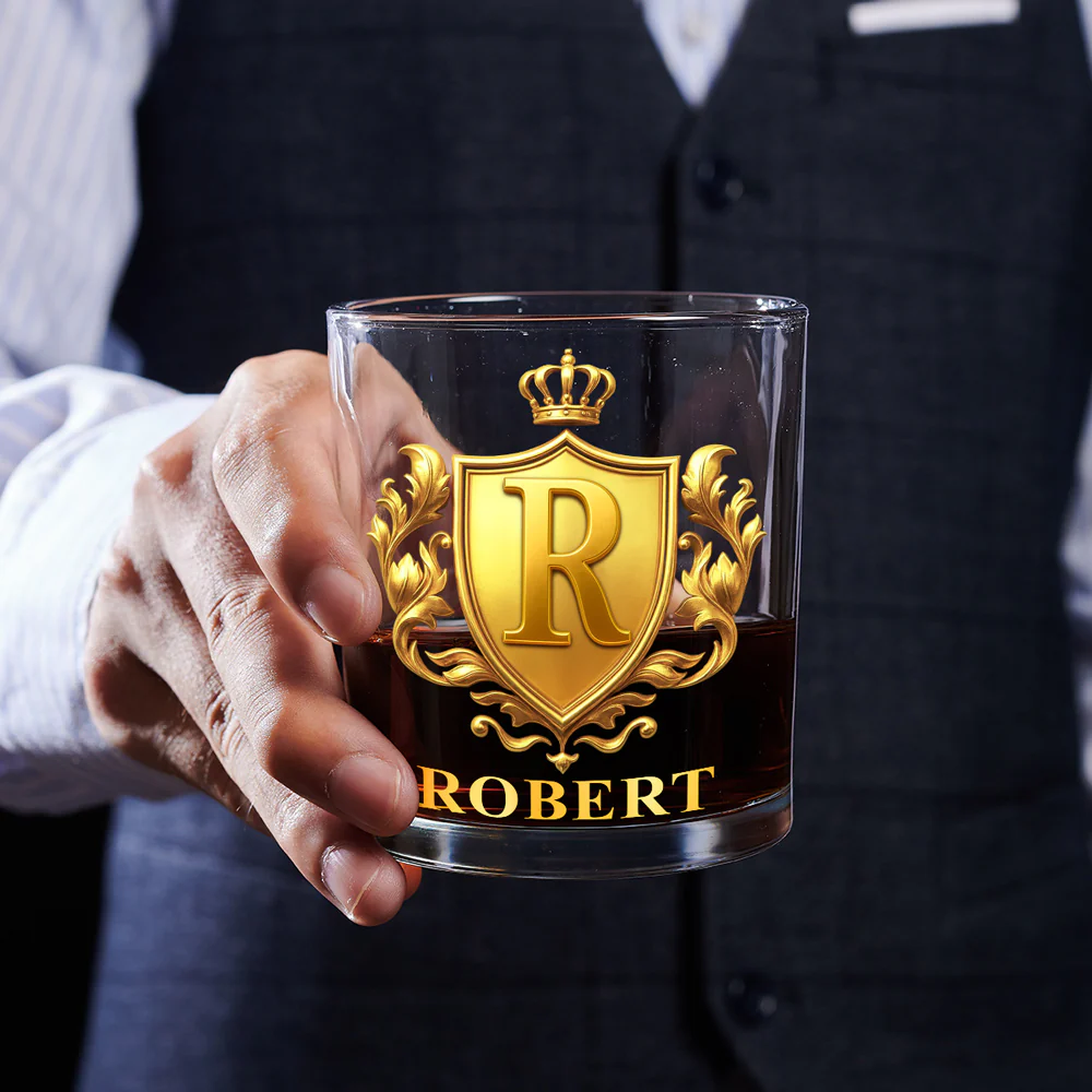 I Take It Neat - Personalized Custom 3D Effect Whiskey Glass - Image 5