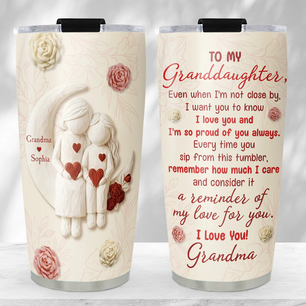 I Want You Know How Much I Love You - Personalized Custom Tumbler - Image 2