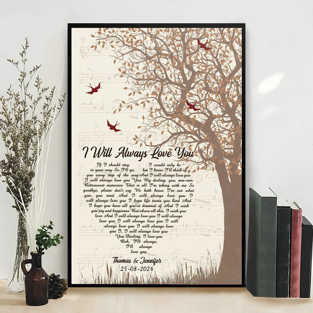 I Will Always Love You - Personalized Custom Poster - Image 3