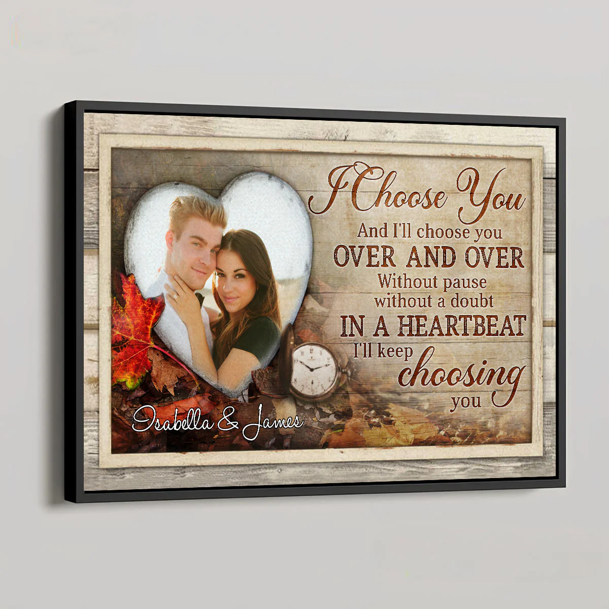 I Will Choose You - Personalized Custom Poster - Image 4