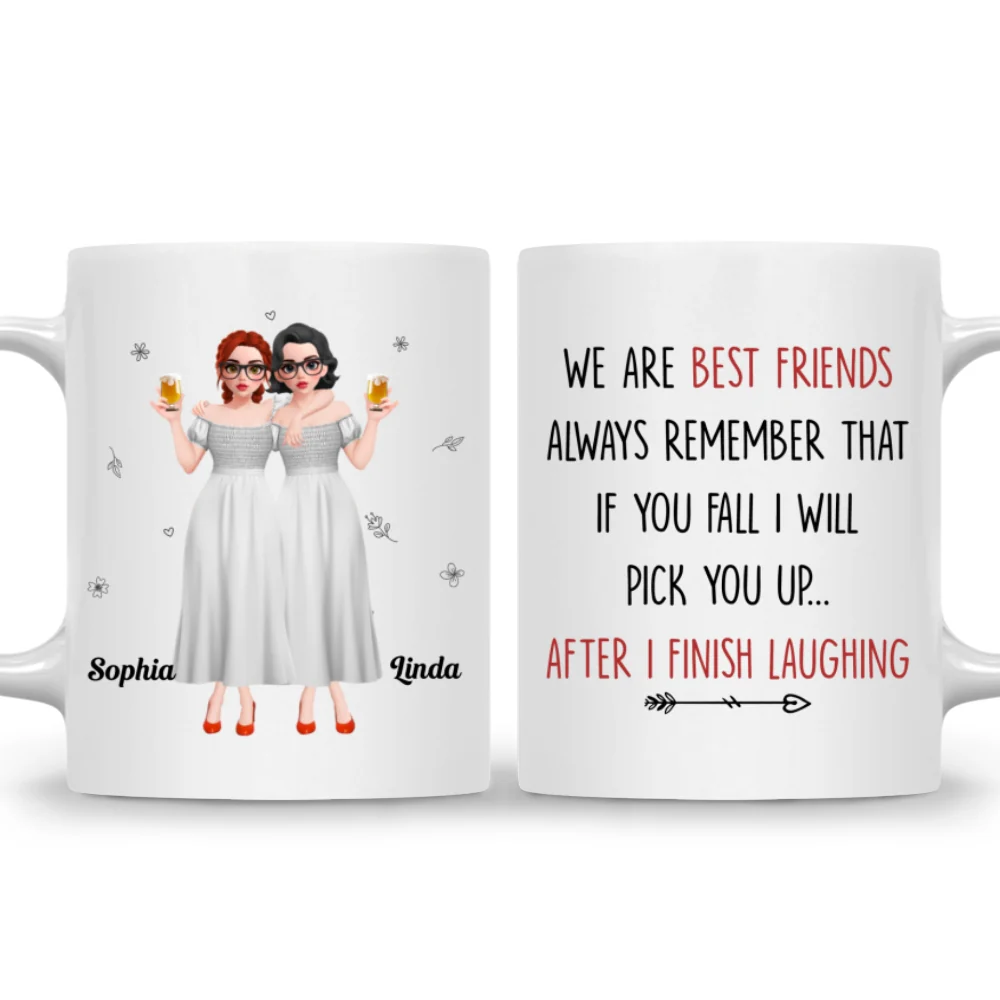 I Will Pick You After Laughing - Personalized Custom Coffee Mug - Image 7
