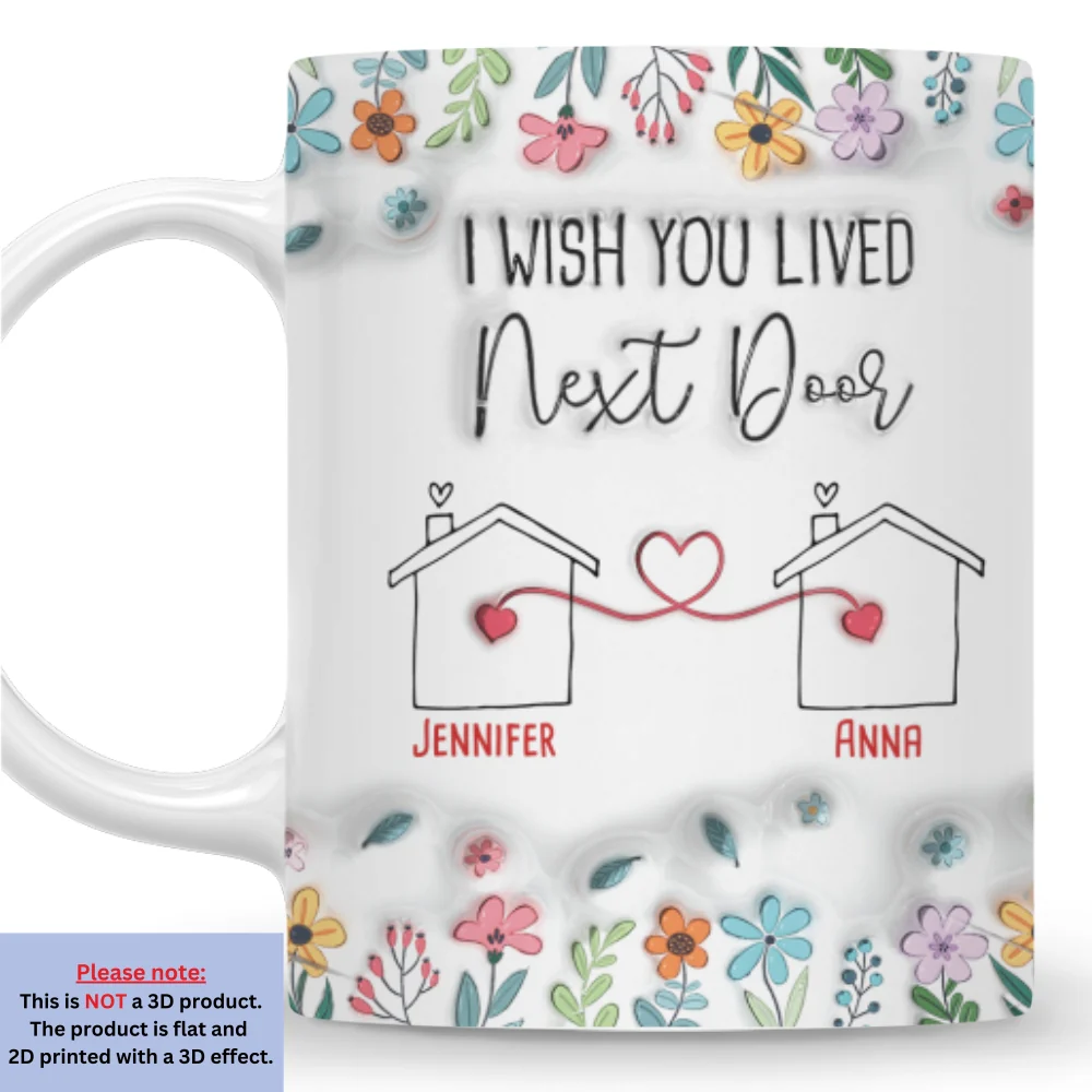 I Wish - Personalized Custom 3D Inflated Effect Mug - Image 7