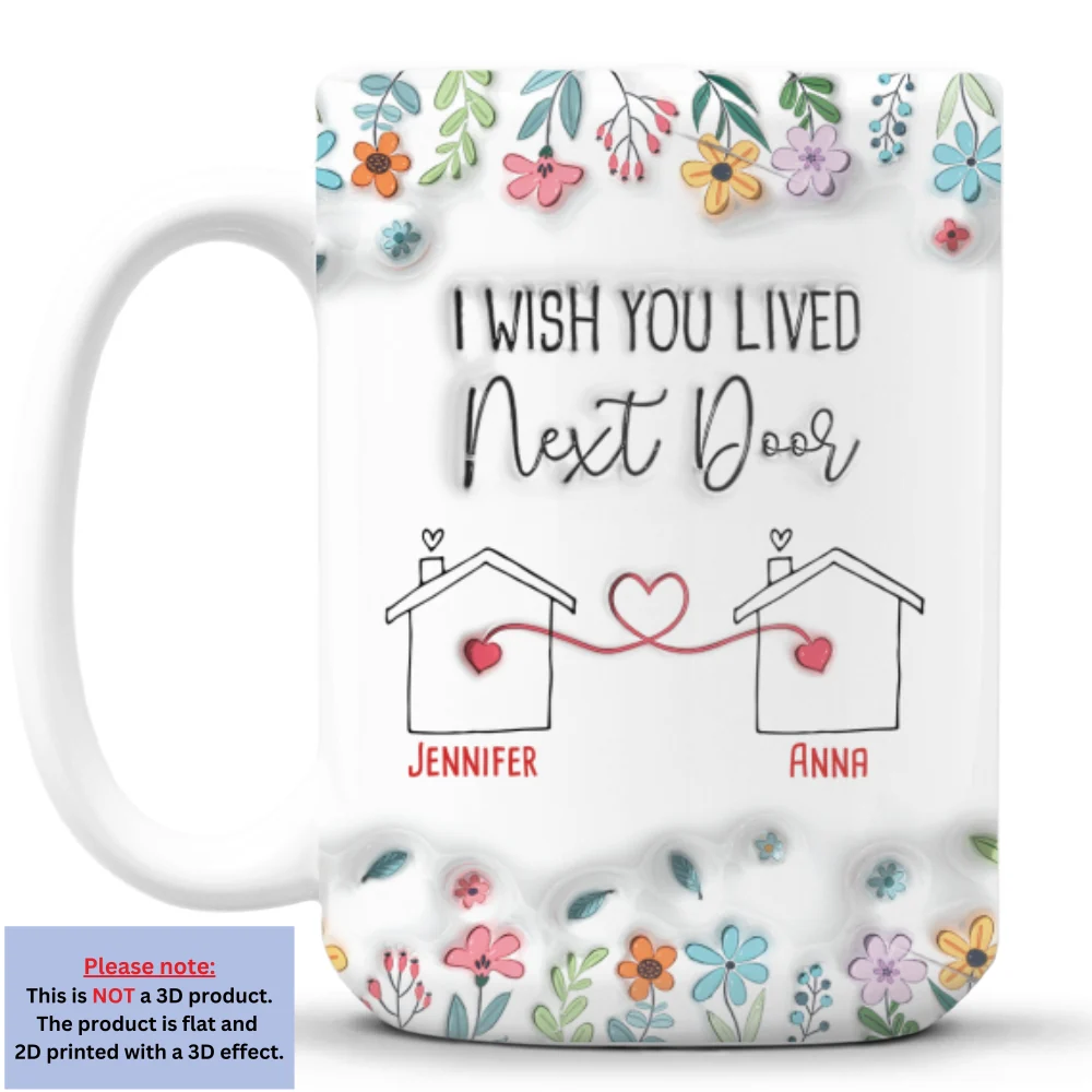 I Wish - Personalized Custom 3D Inflated Effect Mug - Image 8