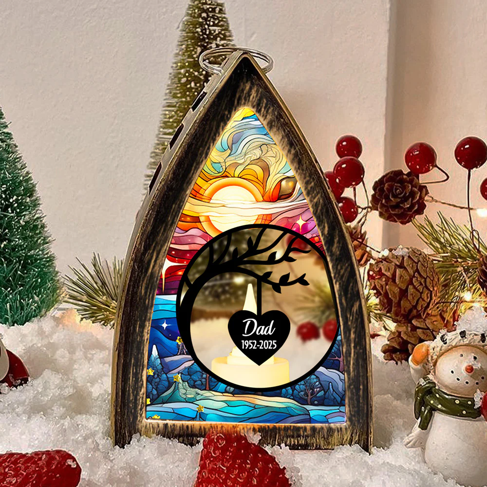 In Heaven - Personalized Custom Table Lantern - Image 4