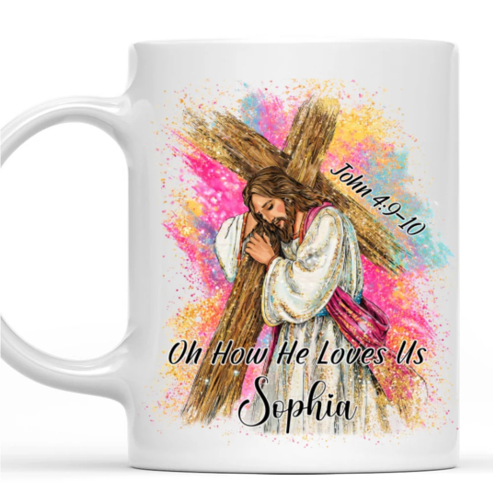 In His Love - Personalized Custom Coffee Mug - Image 7