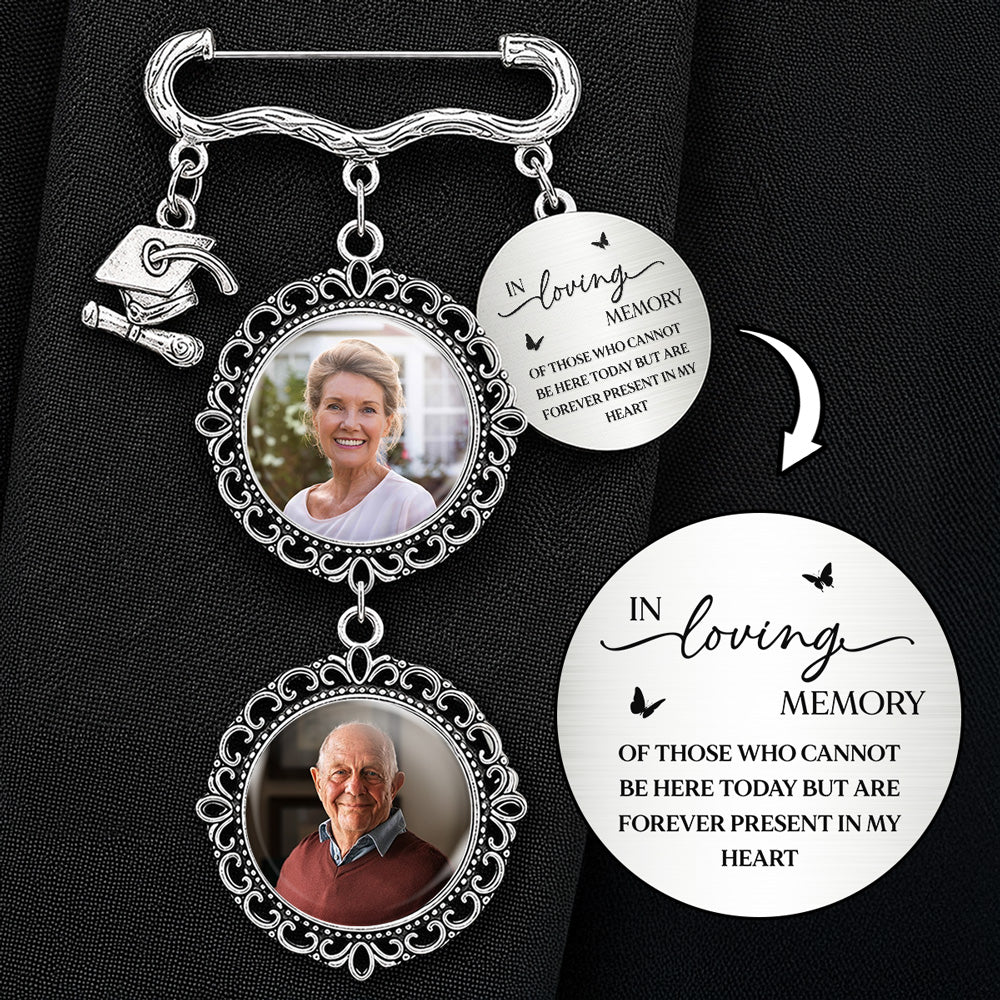 In Loving Memory - Personalized Custom Graduation Tassel Pin
