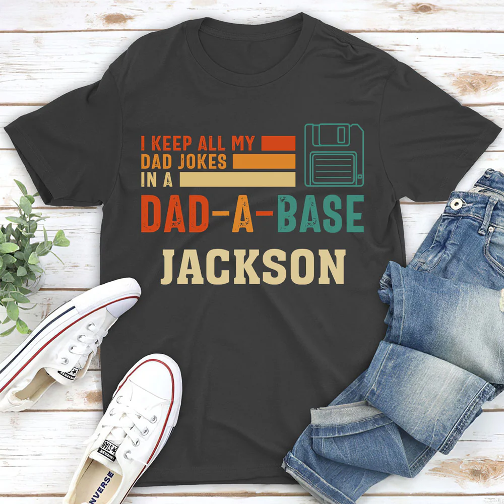 In My Dad A Base - Personalized Custom Shirt - Image 3