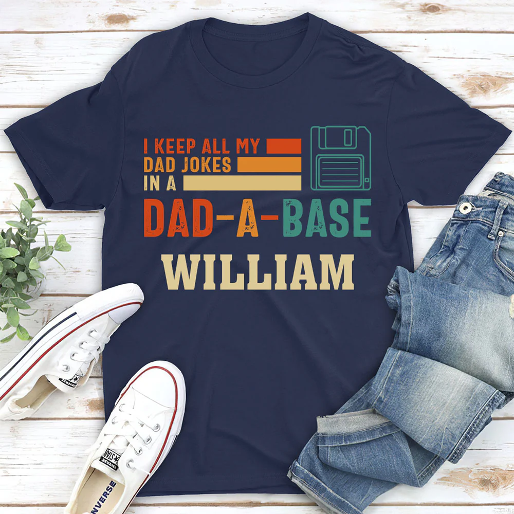 In My Dad A Base - Personalized Custom Shirt - Image 4
