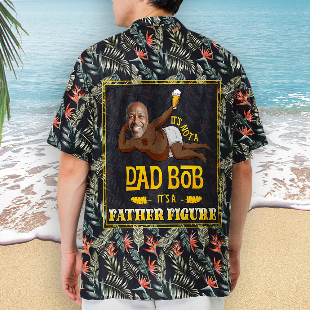 It Is A Father Figure - Personalized Custom Hawaiian Shirt - Image 4