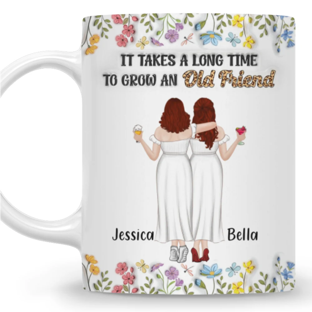 It Takes Us A Long Time - Personalized Custom 3D Inflated Effect Coffee Mug - Image 6