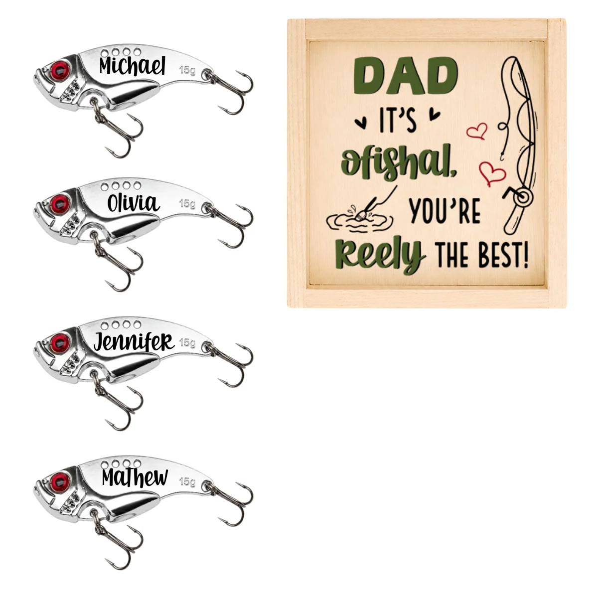 It's Ofishal - Personalized Custom Fishing Lure - Image 10